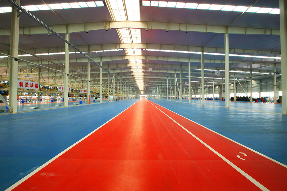 Wear-resistant floor